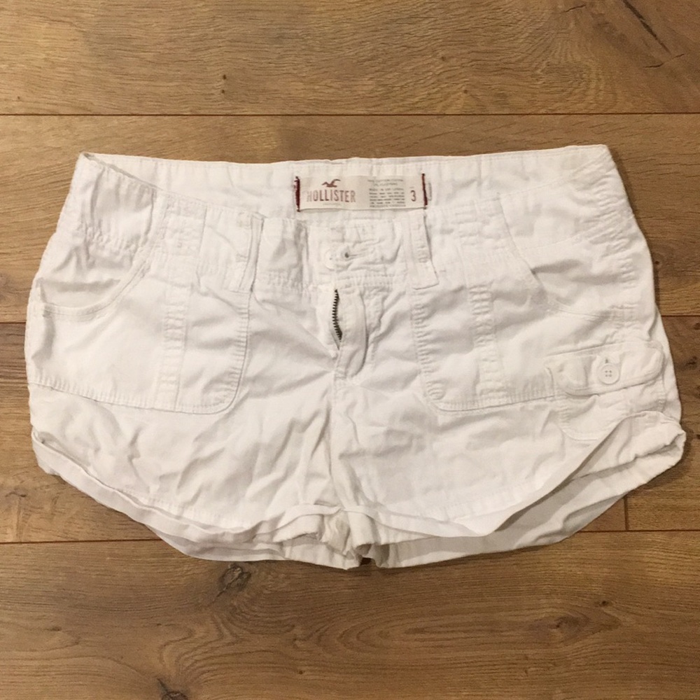Hollister White Shorts